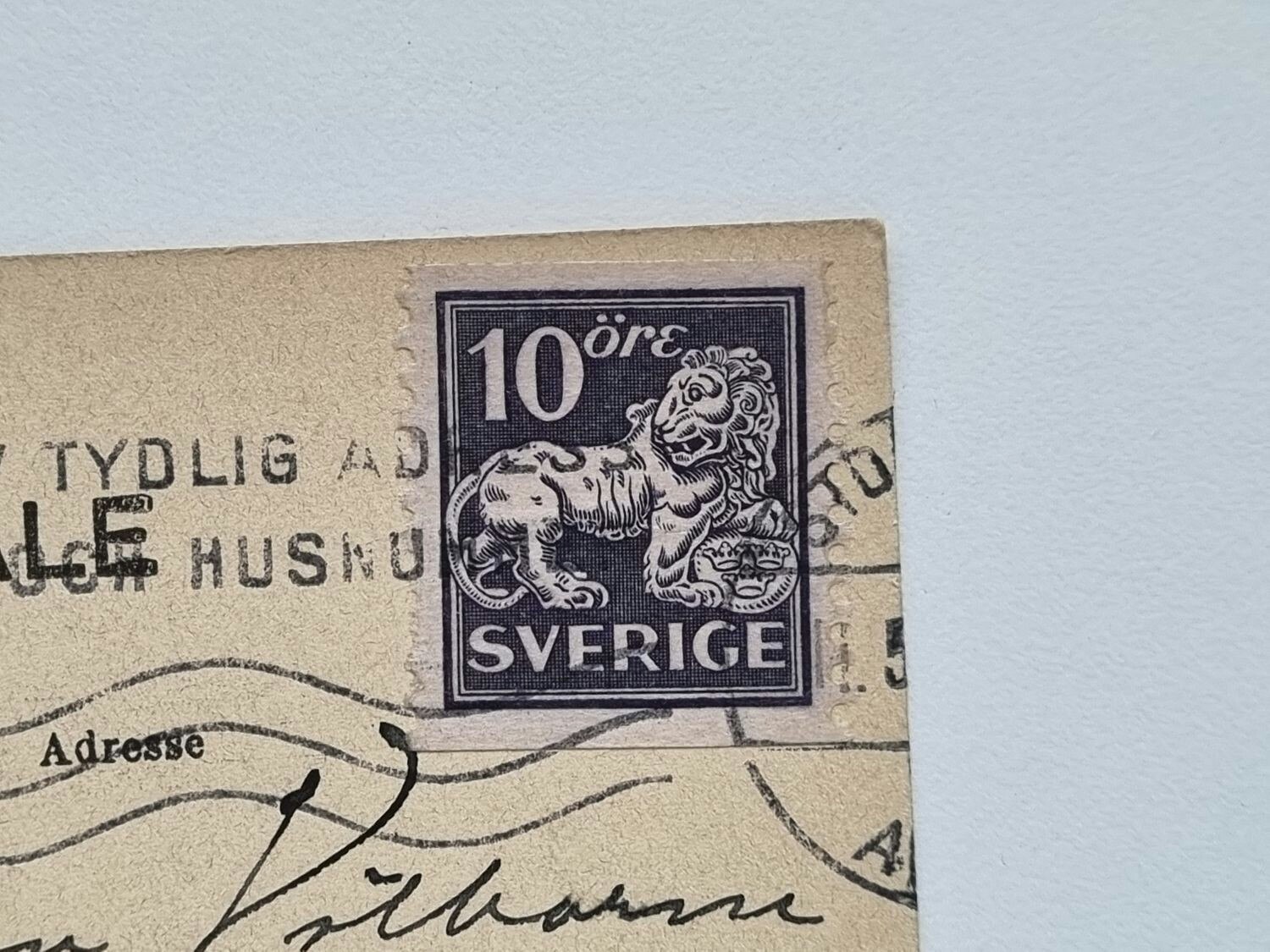 Vykort Stockholm Framnäs å Djurgården, 1930