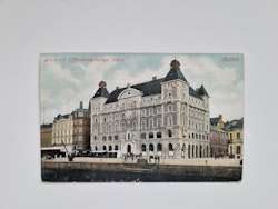 Vykort Brand och Lifförsäkringsbolaget Skåne, Malmö 1908