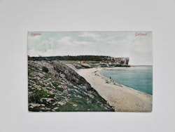 Vykort Högklint Gotland, 1919