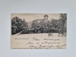 Vykort Hyltinge kyrka, Södermanland 1906