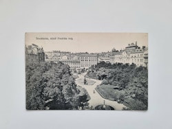 Vykort Stockholm, Adolf Fredriks torg, 1926