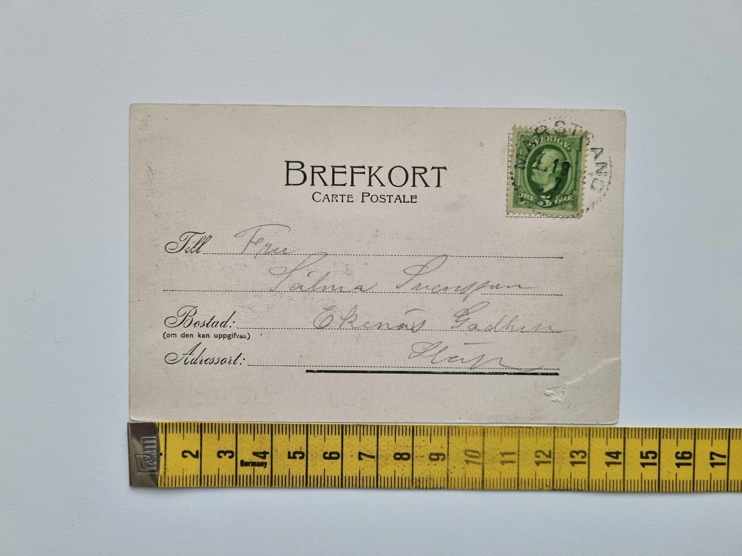 Vykort Segelbåtar, Marstrand
