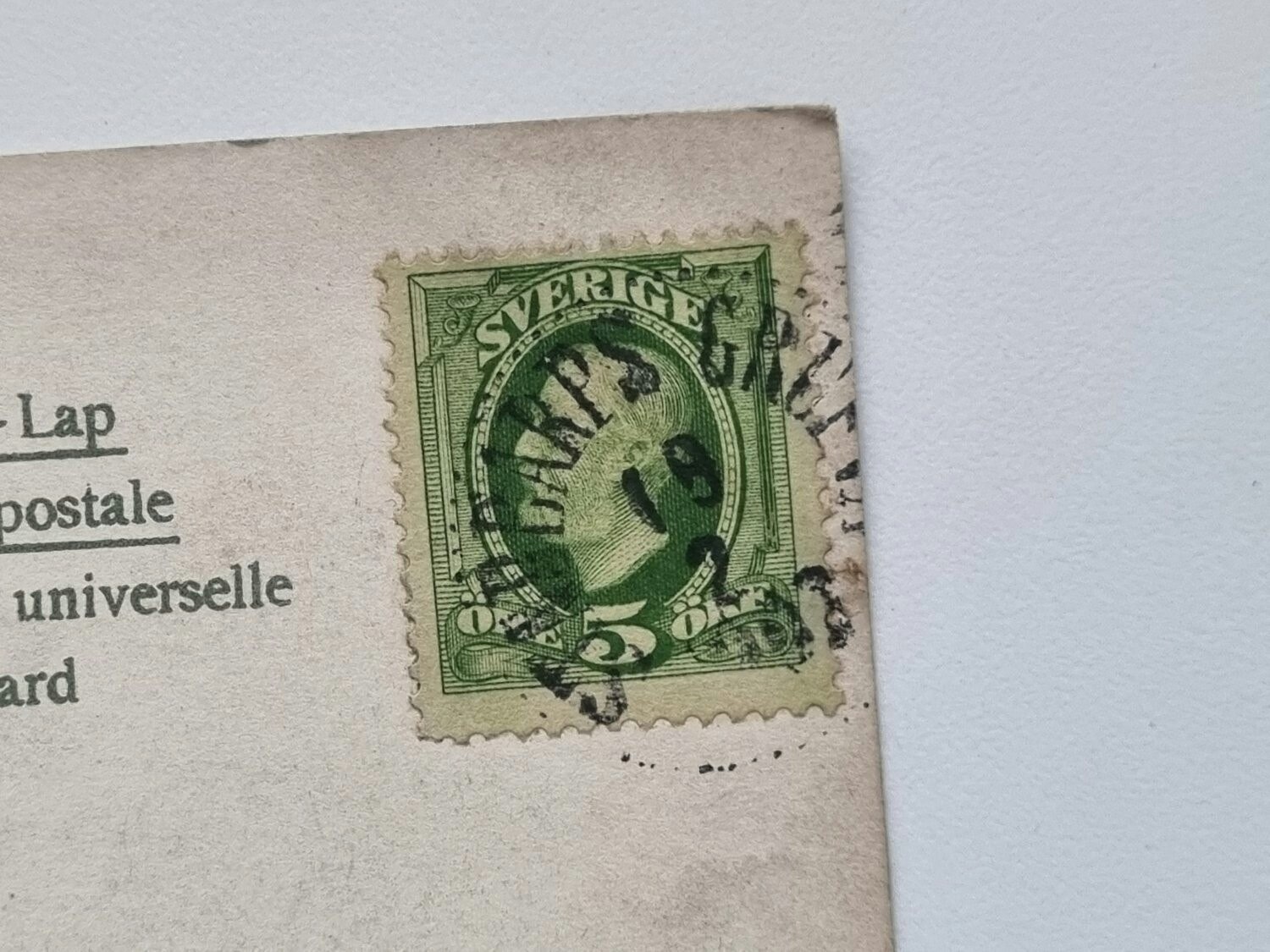 Vykort Skåne Trolleholm 1907