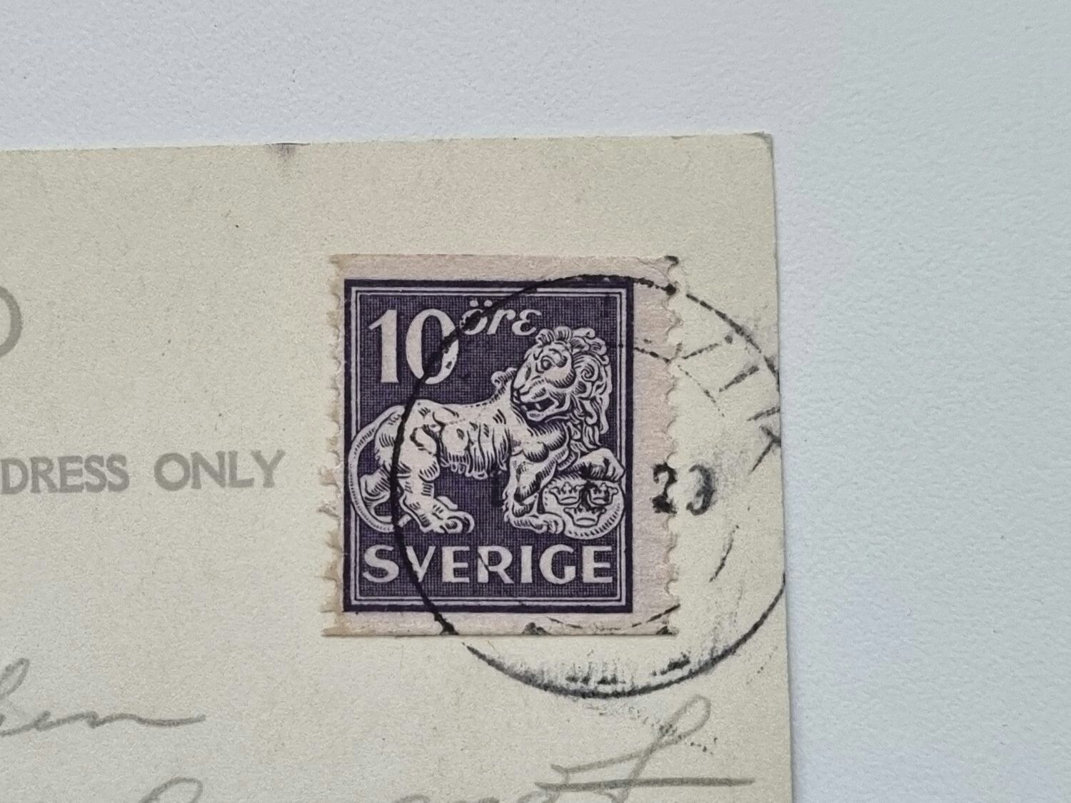 Vykort Röröd