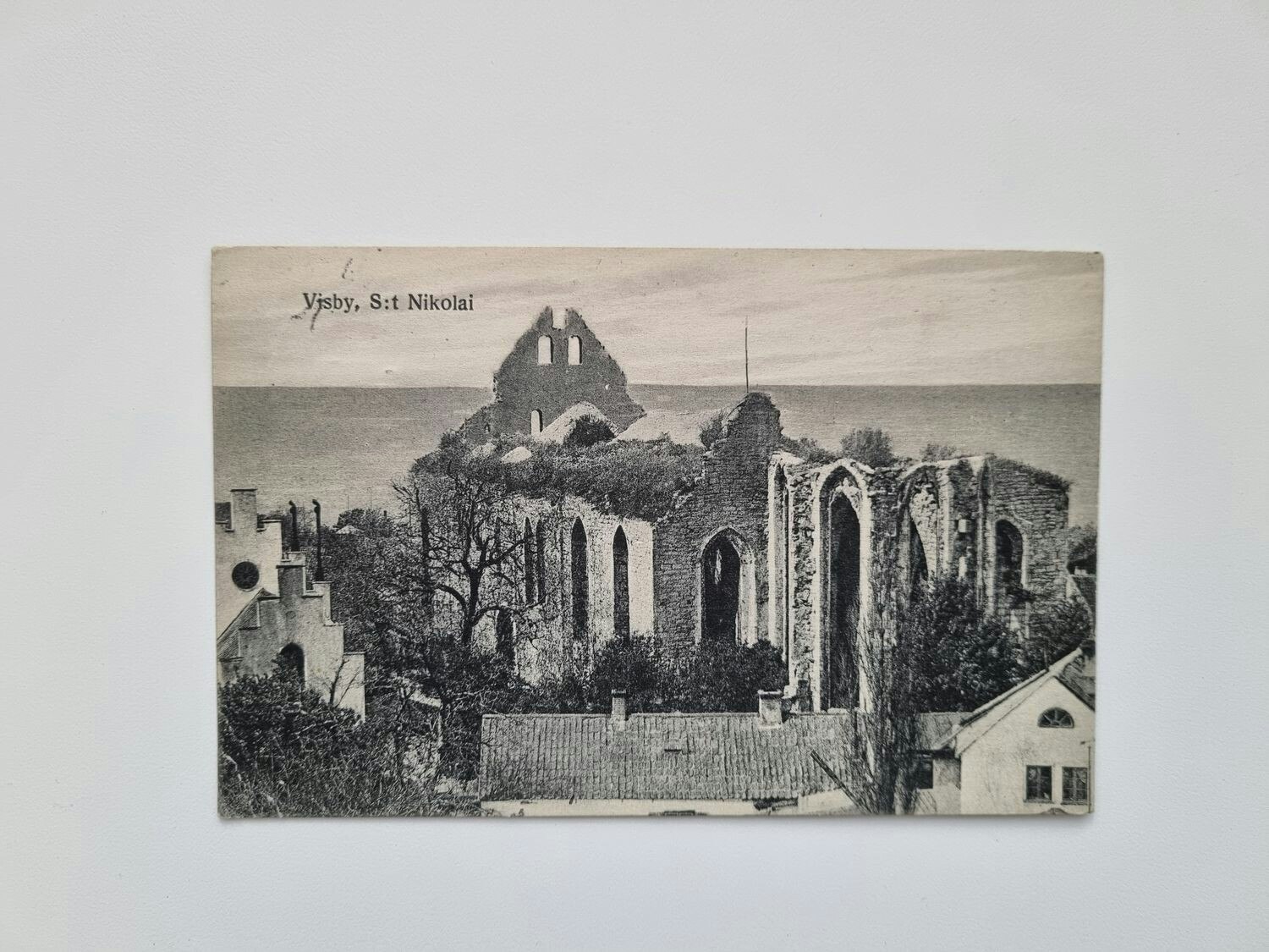 Vykort Visby, S:t Nikolai
