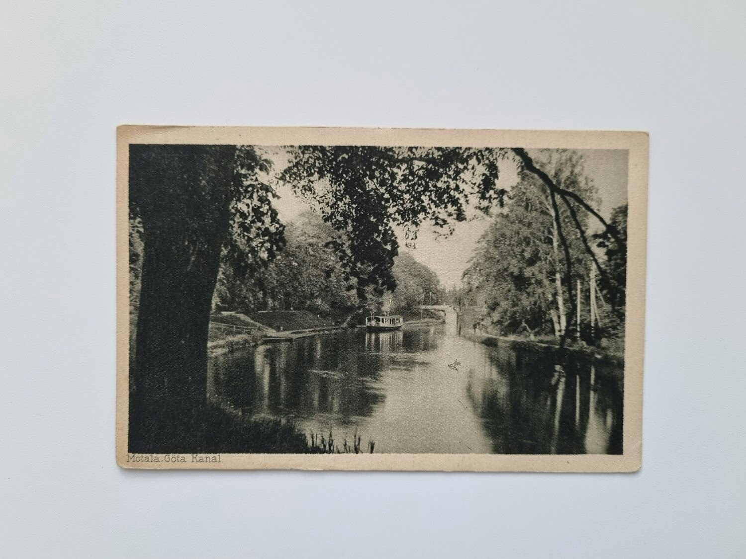 Vykort Motala Göta Kanal