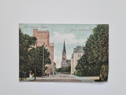 Vykort Skara Järnvägsgatan 93