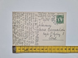 Vykort Hessleholm. Kungl. skånska trängkårens kasärn, 1912