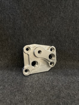 M104 Billet Oljefilter Adapter
