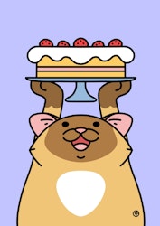 Tårta på kattcafét
