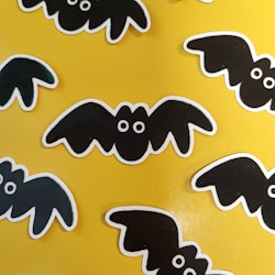 Fladdermus - sticker