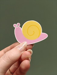 Snäcka - sticker