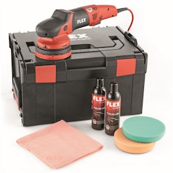 Flex Polermaskin XCE10-8 125 i P-Set 230V 1010W 8mm 2900-8600/min L-Boxx