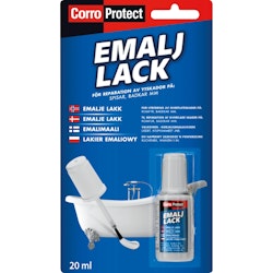 Corro Protect Emaljlack (VIT) för skador eller sprickor i emaljytor