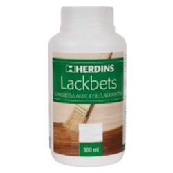Herdins Lackbets Svartbrun 300ml – Perfekt för Möbler och Snickerier