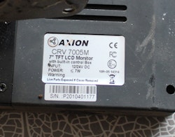Monitor Axion med kamera