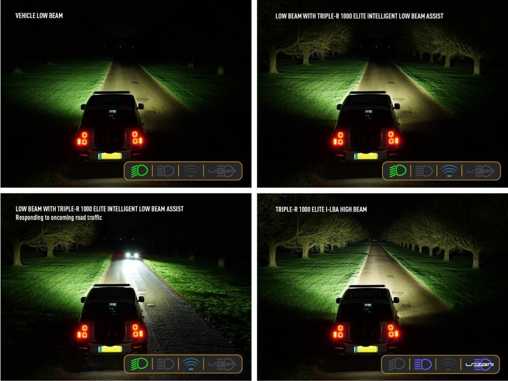 Lazer Triple-R 1000 Gen2 low beam assist