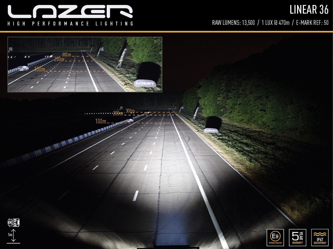 Lazer LED ramp Linear 36