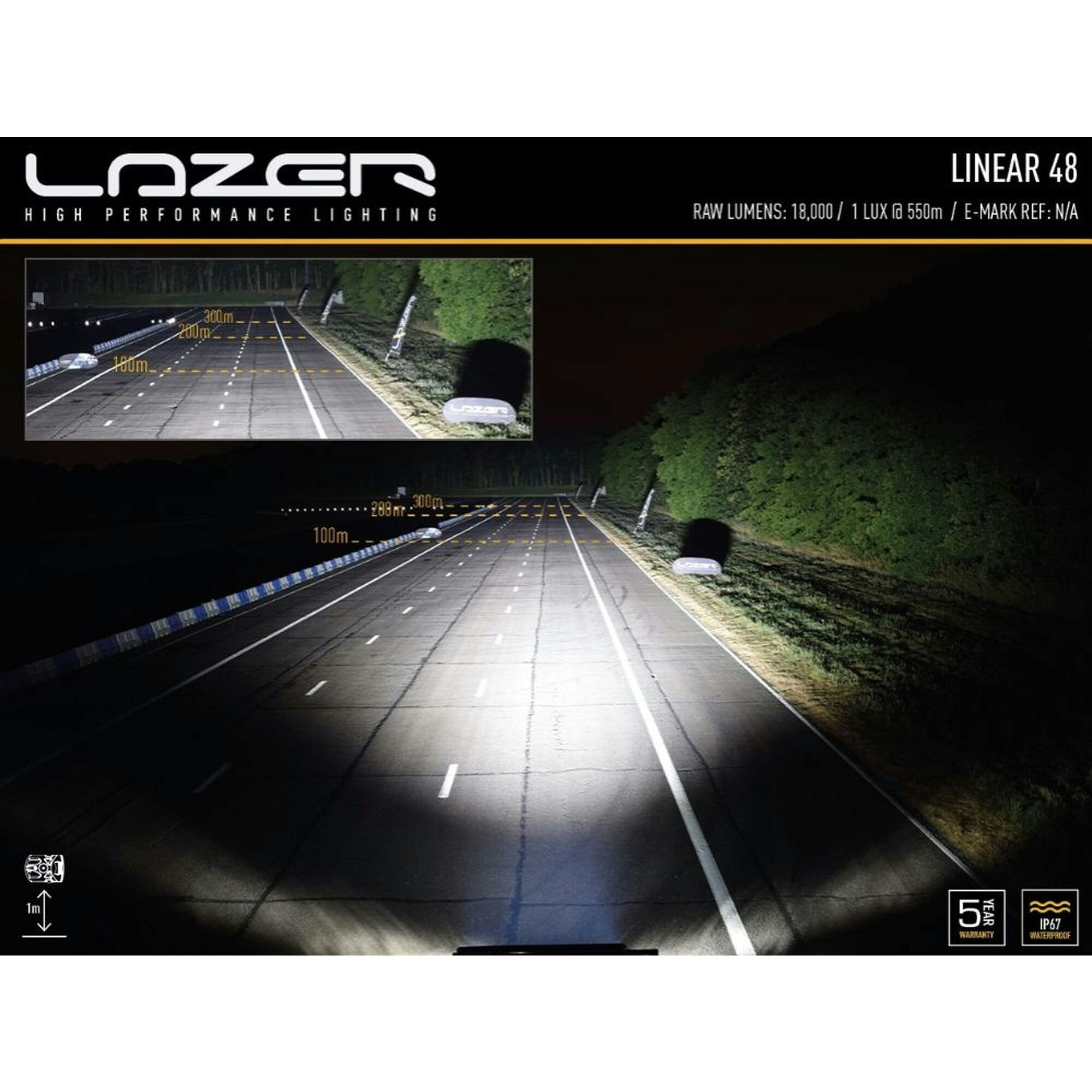 Lazer LED ramp Linear 48