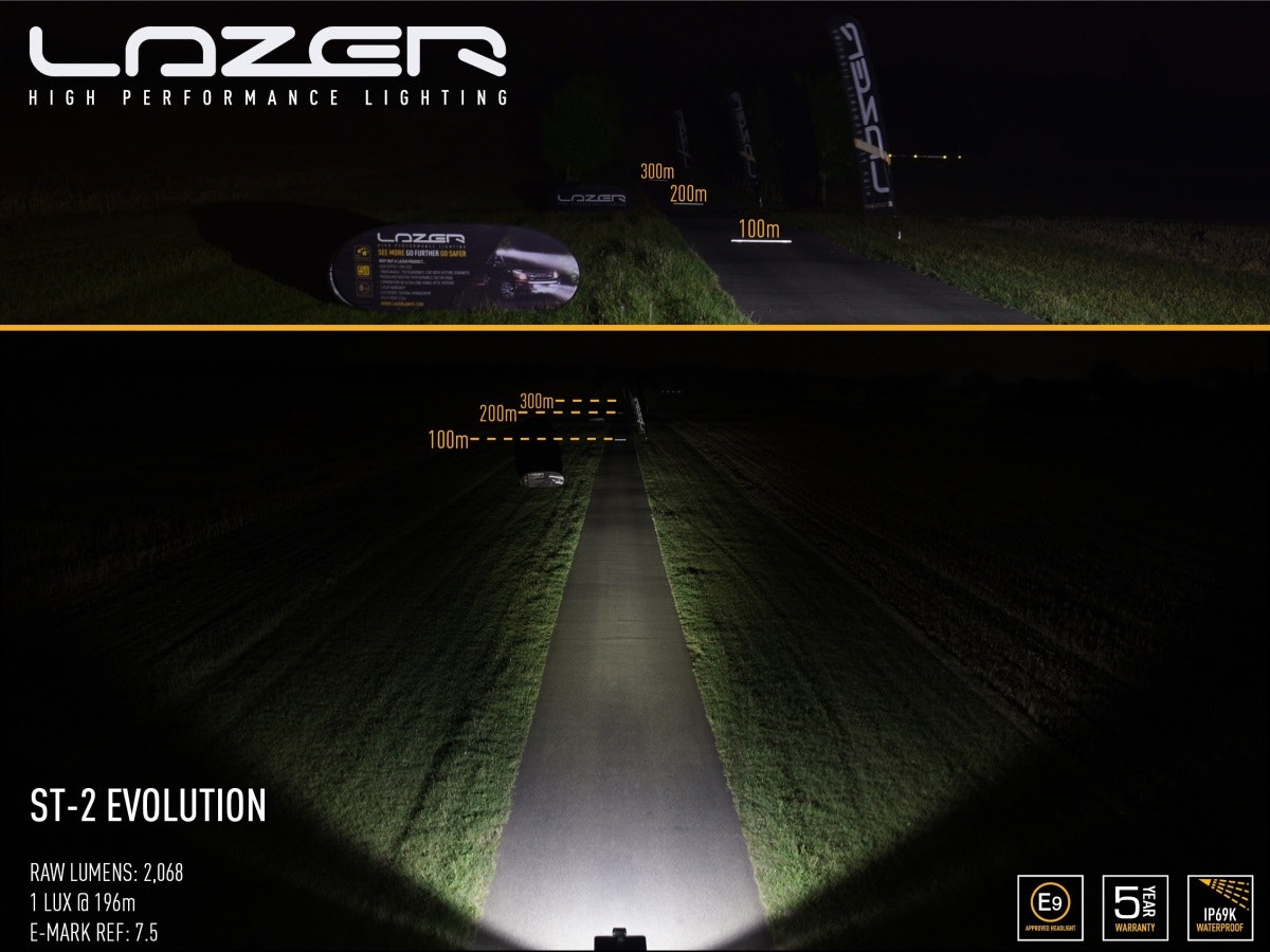 LED Ramp Lazer ST2 Evolution