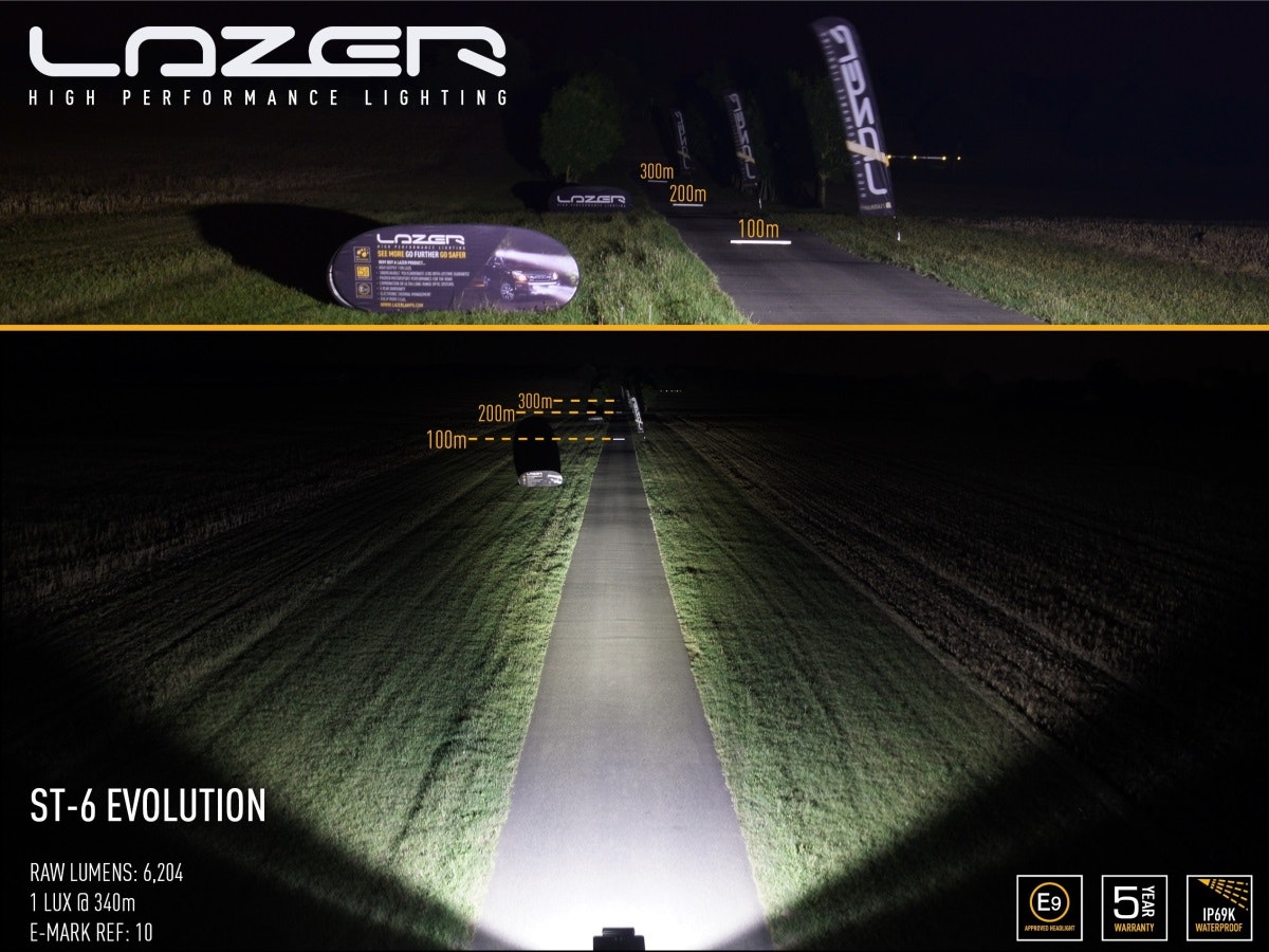 LED Ramp Lazer ST6 Evolution