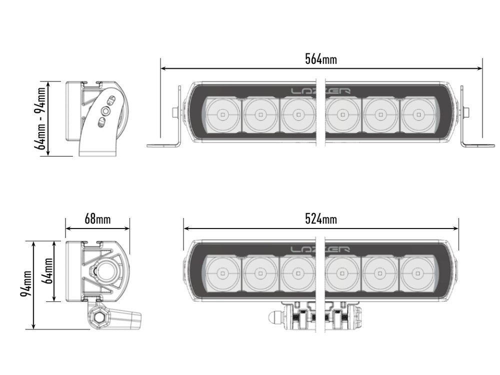 LED Ramp Lazer ST12 Evolution