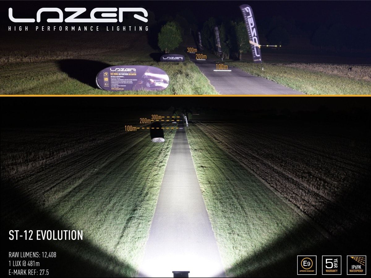 LED Ramp Lazer ST12 Evolution