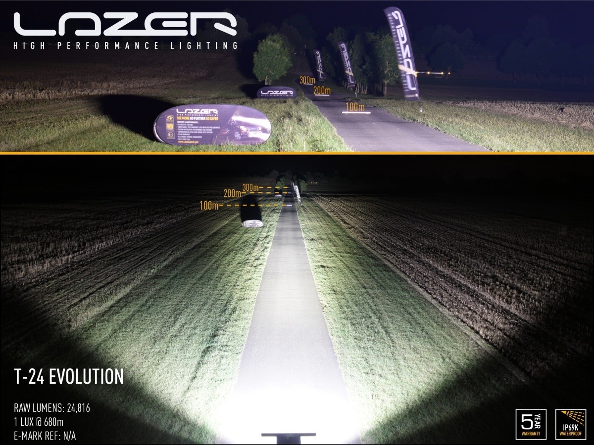 LED Ljusramp Lazer T24 Evolution