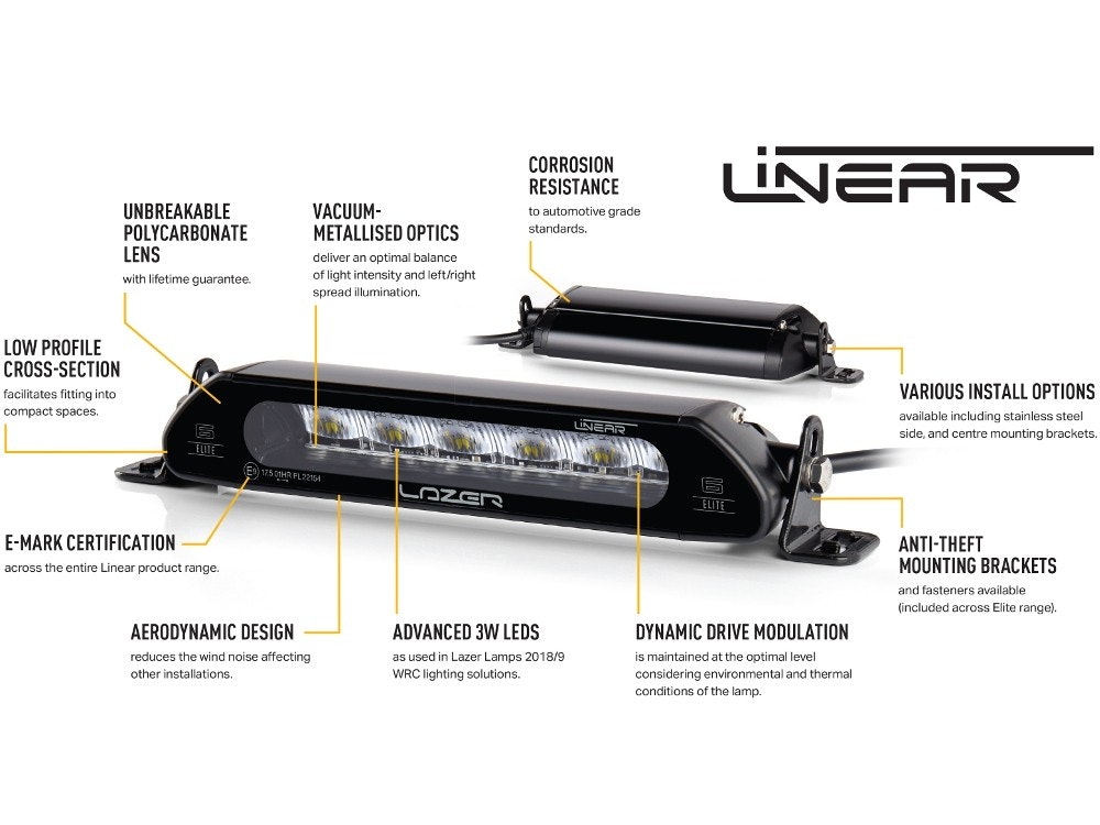 Lazer Linear 18 Elite Grillkit Ford Transit Connect 2018-2023