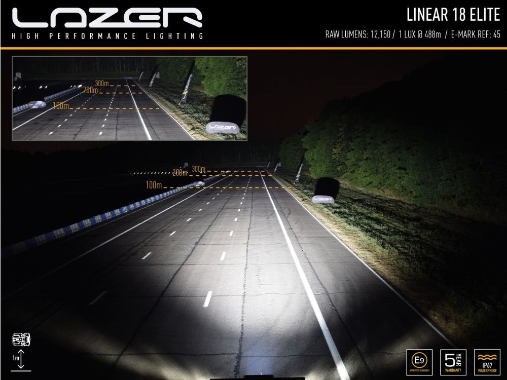 Lazer Linear 18 Elite Grillkit VW Golf Mk8 2020-