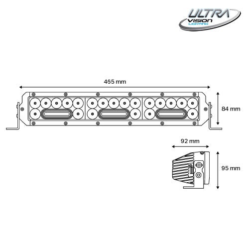 Ledramp 18 tum - Ultra Vision Nitro Maxx 155W