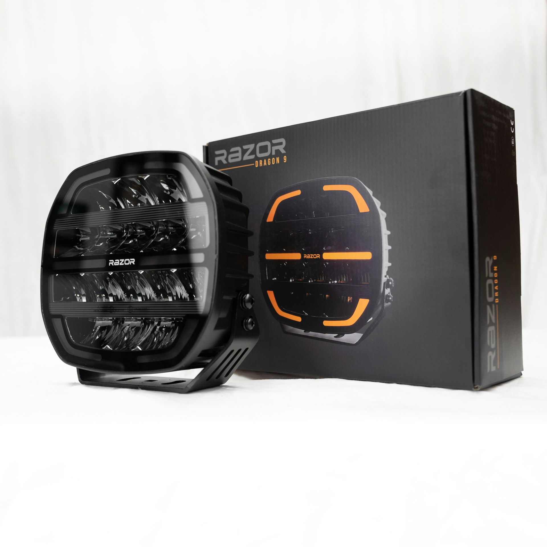 LED Extraljus Razor Dragon 9" 160W