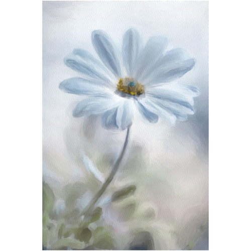 Vårblomst (lerret)