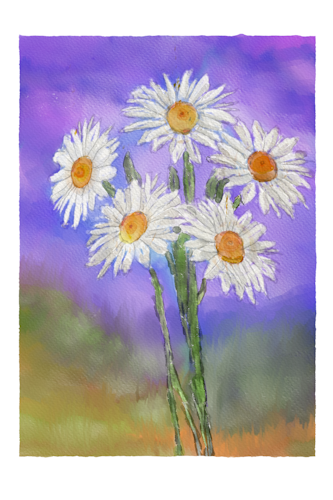 Sommer  (ferdig innrammet)