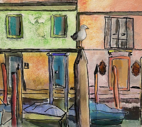 Nella quiete del porto