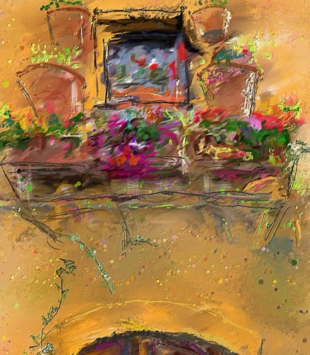 Porta Italiana I  (ferdig innrammet)