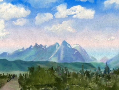 Lyngsalpene (lerret)