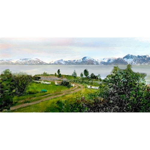 Lyngsalpene II (lerret)