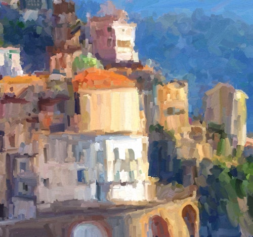 Atrani II (lerret)
