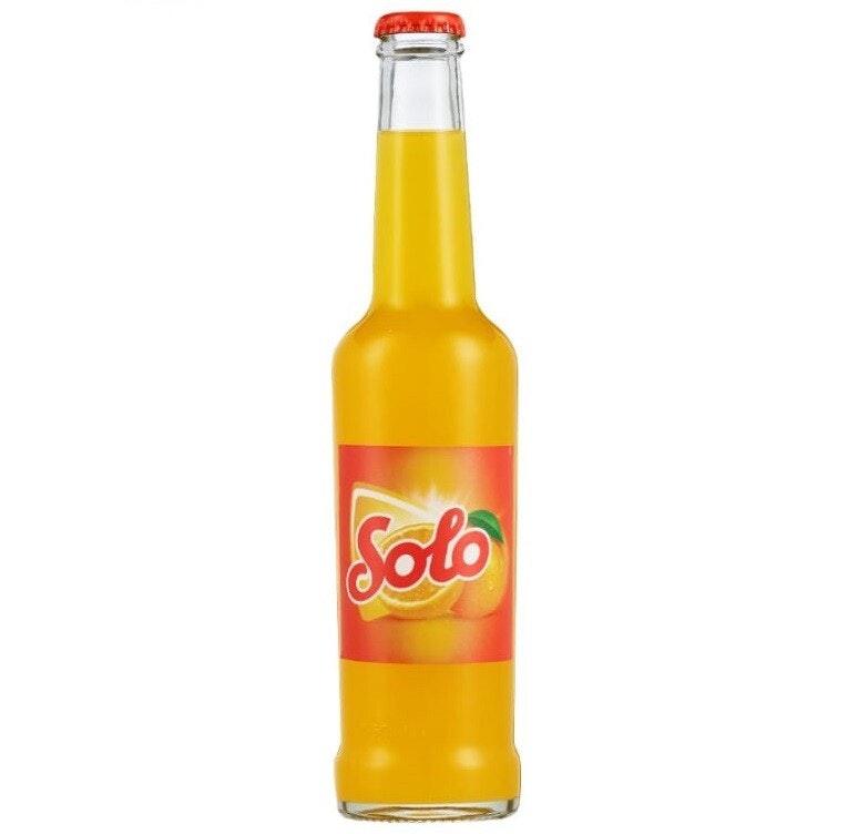 Solo Appelsin 0,3l glassflaske - TØRST