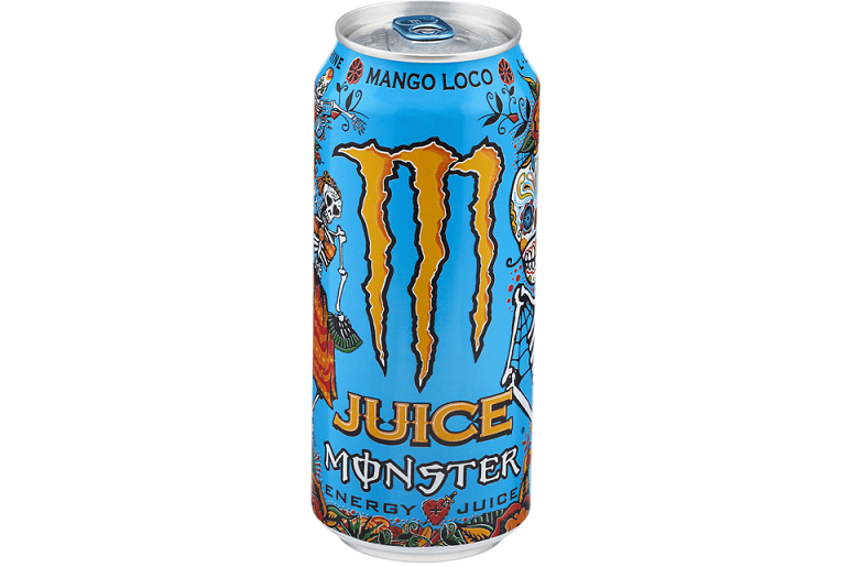 Monster Juiced Mango Loco 0,5l boks inkl. pant - TØRST
