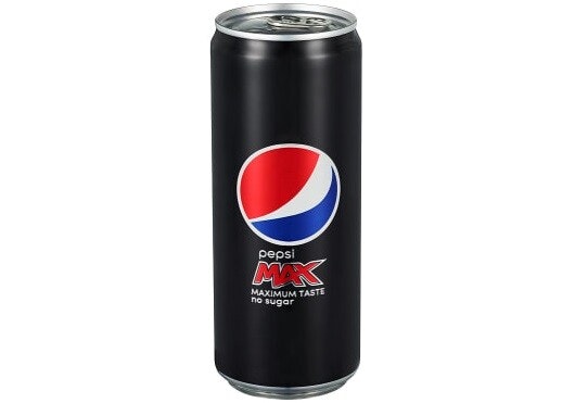 Pepsi Max 0,33l boks inkl. pant - TØRST