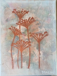 Blommor Koppar 18x24cm