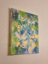 Fjärilar 24x30cm SÅLD