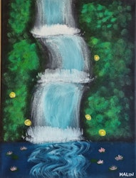 Waterfall 27x35 cm