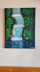 Waterfall 27x35 cm