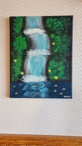 Waterfall 27x35 cm