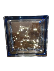 Glasblock/vas med text o bild förslag