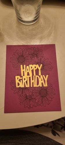 Happy birthday kort