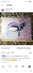 Butterfly Eye SÅLD